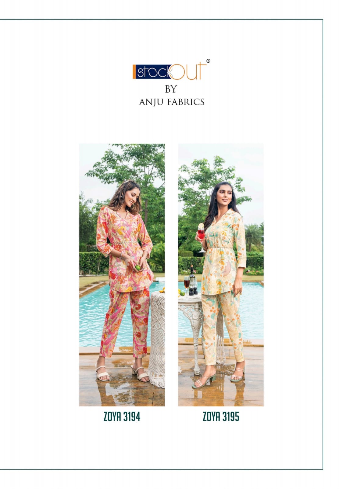 Zoya Vol 6 By Af Schiffli Work Premium Cotton Cord Set Kurti With Bottom Wholesale Price In Surat